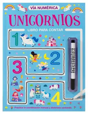 Portada de Unicornios. Libro interactivo via numerica