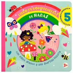 Portada de Libro de rompecabezas de hadas
