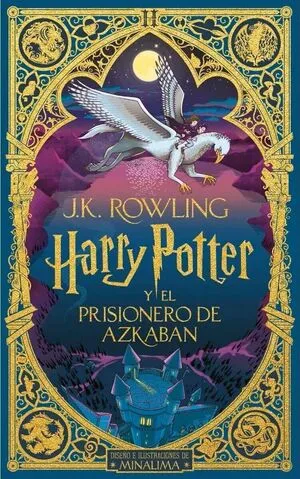 Portada de Harry potter 3: El prisionero de azkaban (ed. Minalima)