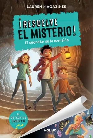 Portada de ¡Resuelve el misterio! 1: El secreto de la mansión