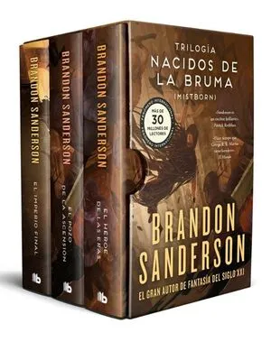 Portada de Estuche mistborn (el imperio final, el pozo de la ascensión y el héroe de las eras. )