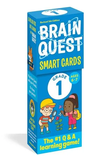 Portada de Brain quest 1st grade smart cards
