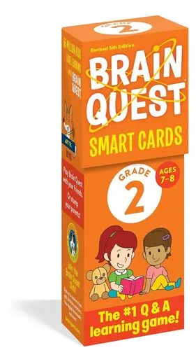 Portada de Brain quest 2nd grade smart cards