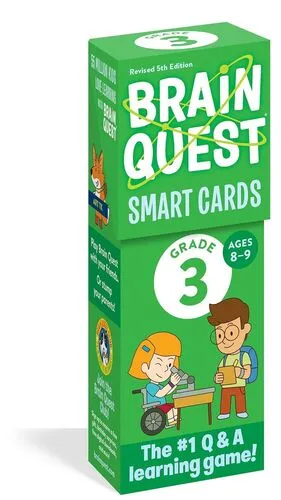 Portada de Brain quest 3rd grade smart cards