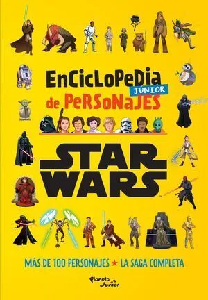 Portada de Star wars. Enciclopedia júnior de personajes