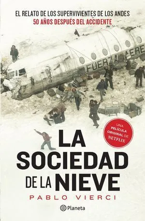 Portada de La sociedad de la nieve