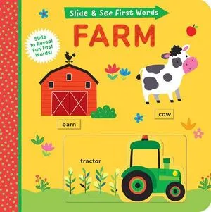 Portada de Slide and see first words: Farm