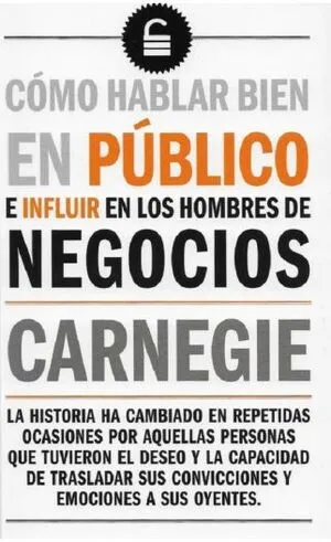 Portada de Como hablar bien en publico