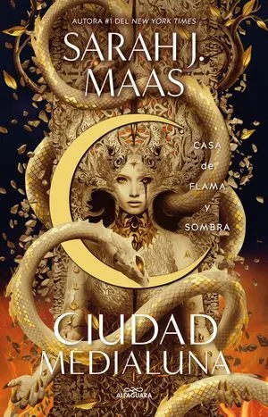Portada de Ciudad medialuna 3: Casa de flama y sombra