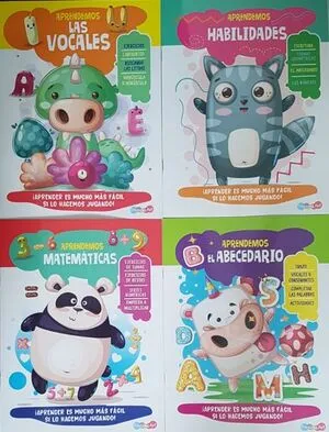 Portada de Aprende habilidades educativas (4 modelos) badar4111