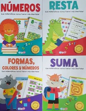 Portada de Aprende habilidades matematicas (4 modelos) badar4112