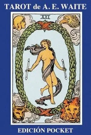 Portada de Tarot de a. E. Waite - edición pocket (78 cartas y manual)