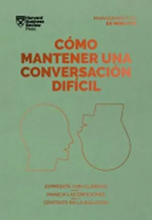 Portada de Como mantener una conversacion dificil
