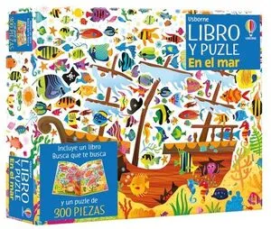 Portada de En el mar (libro y puzle)