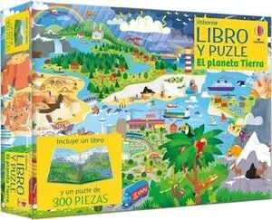 Portada de Libro puzzle: El planeta tierra