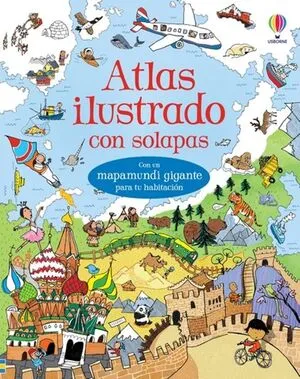 Portada de Atlas ilustrado con solapas