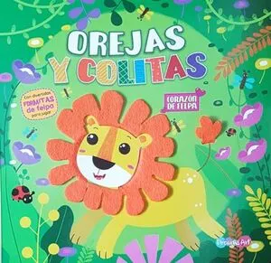 Portada de Orejas y colitas: Corazon de felpa bflat5546