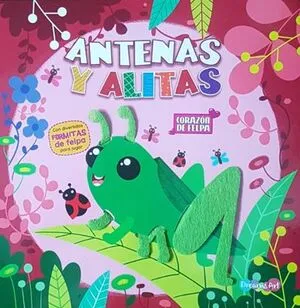 Portada de Antenas y alitas: Corazon de felpa bflat5546