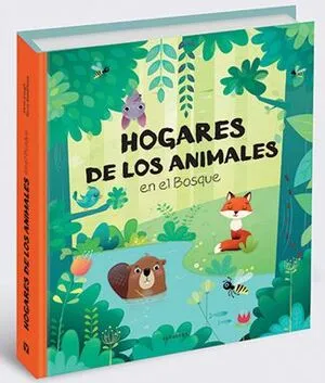 Portada de Hogares de los animales en el bosque pop-up