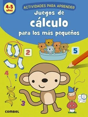 Portada de Juegos de cálculo para los más pequeños (4-5 años)