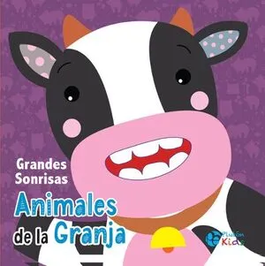 Portada de Animales de la granja: Grandes sonrisas