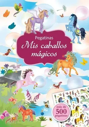 Portada de Mis caballos magicos (pegatinas)