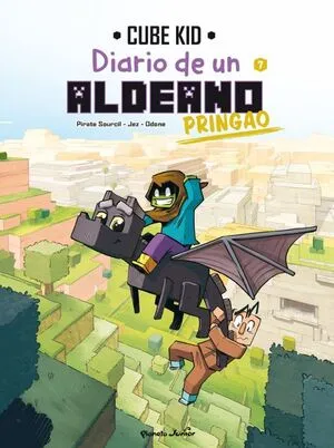 Portada de Minecraft. Diario de un aldeano pringao. Cómic 7