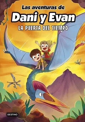 Portada de Las aventuras de dani y evan 7: La puerta del tiempo