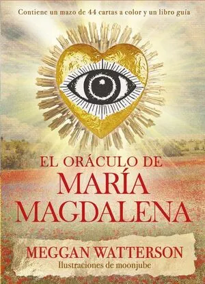 Portada de El oráculo de maría magdalena (libro + 44 cartas)
