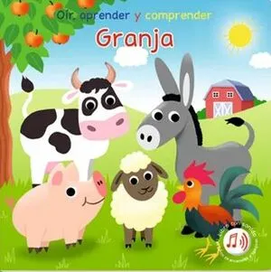 Portada de En la granja : Oir, aprender y comprender