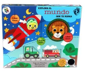 Portada de Explora el mundo que te rodea (bebe curioso)