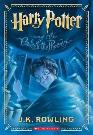 Portada de Harry potter 5: The order of the phoenix
