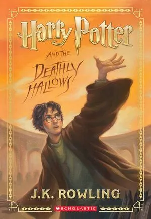 Portada de Harry potter 7: The deathly hallows