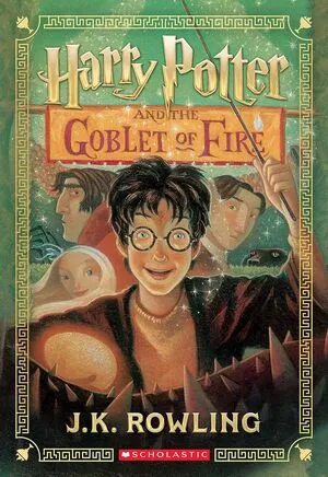 Portada de Harry potter 4: The goblet of fire