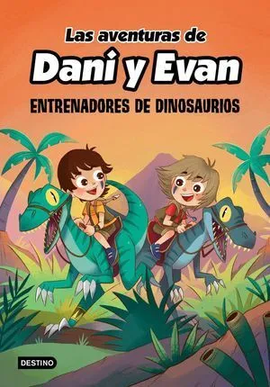 Portada de Las aventuras de dani y evan 3: Entrenadores de dinosaurios