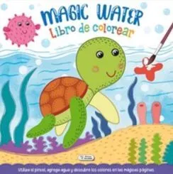 Portada de Magic water: Libro de colorear tortuga cpc201