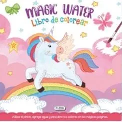 Portada de Magic water: Libro de colorear unicornios cpc201