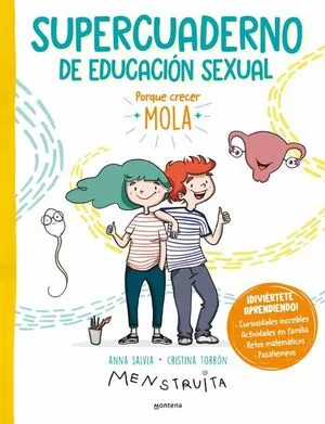 Portada de Supercuaderno de educacion sexual