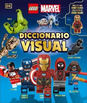 Portada de Lego marvel. Diccionario visual
