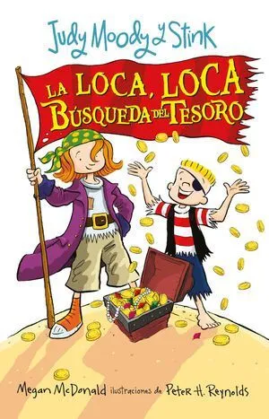 Portada de Judy moody & stink. La loca, loca busqueda del tesoro