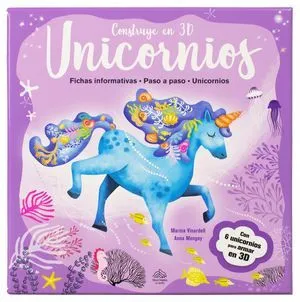 Portada de Actividades para construir unicornios en 3d