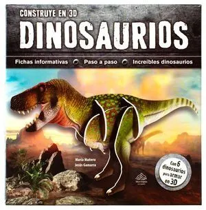Portada de Construir dinosaurios en 3d