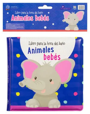 Portada de La hora del baño: Animales bebés