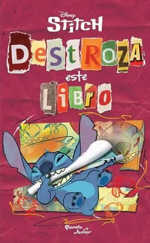 Portada de Stitch. Destroza este libro