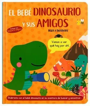 Portada de El bebé dinosaurio y sus amigos / pd. (Incluye lámpara mágica)