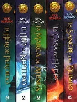 Portada de Paquete los heroes del olimpo (5 libros)