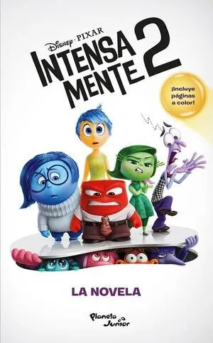 Portada de Intensamente 2. La novela