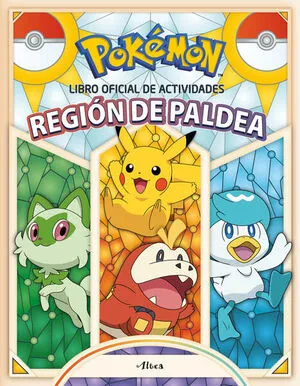 Portada de Pokémon. Actividades - región de paldea