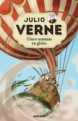 Portada de Julio verne 5: Cinco semanas en globo