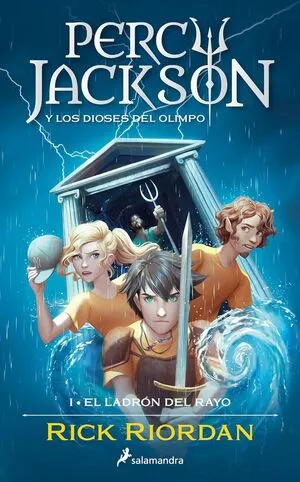 Portada de Percy jackson 1: El ladron del rayo